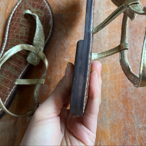 Sam Edelman Sandals Straps Leather Size 8.5 - Picture 5 of 8